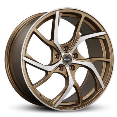 20 inch Wheels 20X8.5 GT Form Revert Bronze Machined Face Rims Car Mags