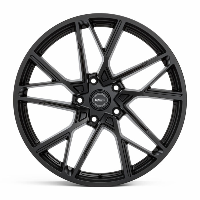 Car Wheels GT Form Interflow Satin Black 19 20 inch Flow Form Rims