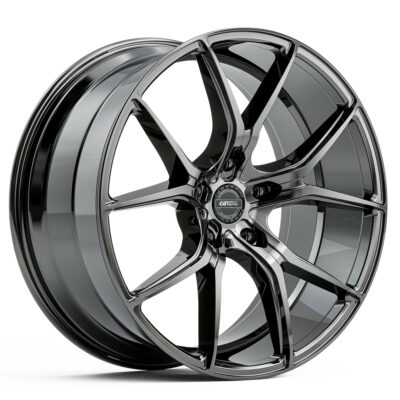SUV Wheels GT Form Venom Black Chrome 22 inch Flow Form Rims