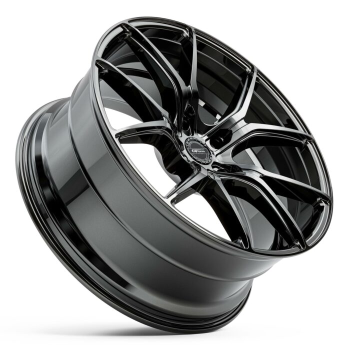 SUV Wheels GT Form Venom Black Chrome 22 inch Flow Form Rims
