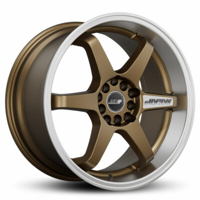 Racing Wheels JSR ST21 18 inch Bronze Machined Lip Japan JDM Rims