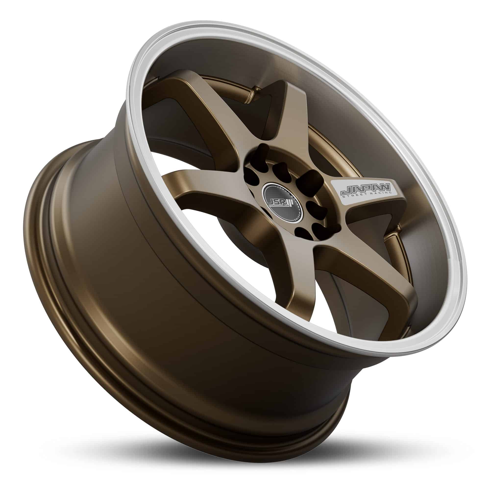 Racing Wheels JSR ST21 18 inch Bronze Machined Lip Japan JDM Rims