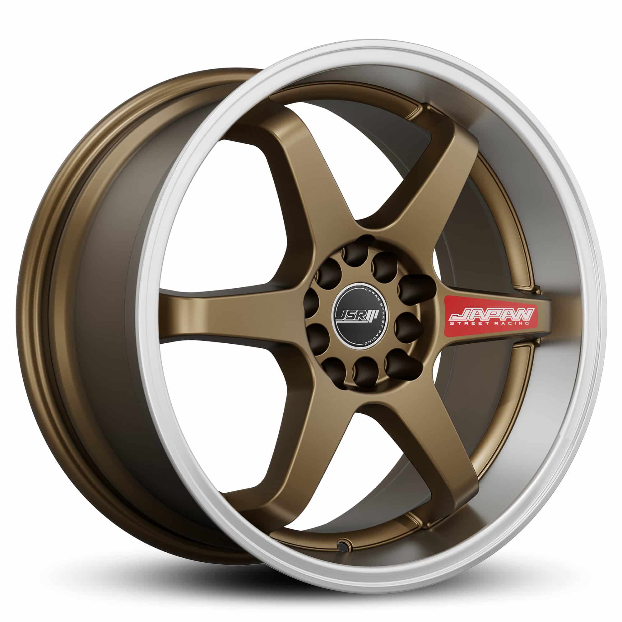 JDM WHEELS JSR ST21 SILVER MACHINED LIP | NYC WHEELS