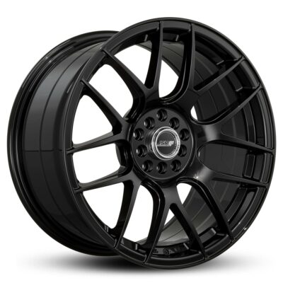 Racing Wheels JSR ST26 17 18 inch Gloss Black Japan Mesh JDM Rims