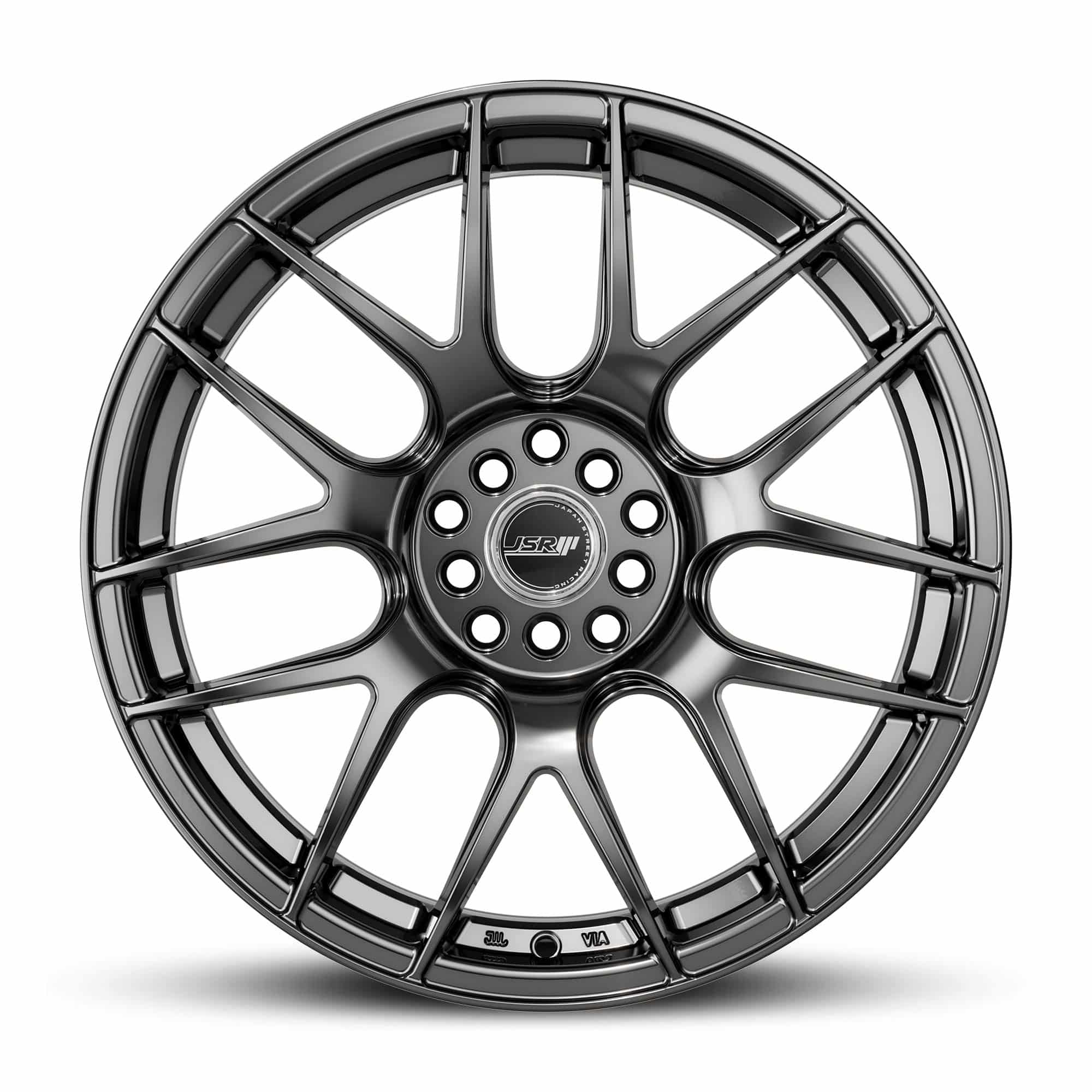 Racing Wheels JSR ST26 17 18 inch Shadow Chrome Japan Mesh JDM Rims