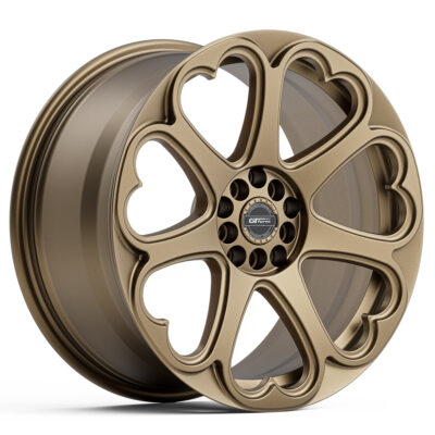 Hearts Wheels GT Form Hearts 18 inch Highland Bronze 5x100 5x114.3 Rims
